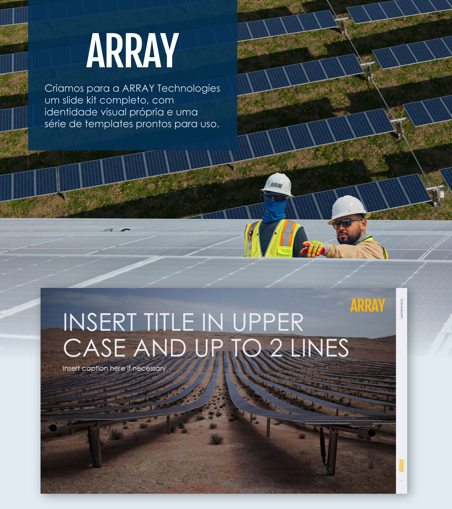 ARRAY Technologies - Slide Kit, capa do case