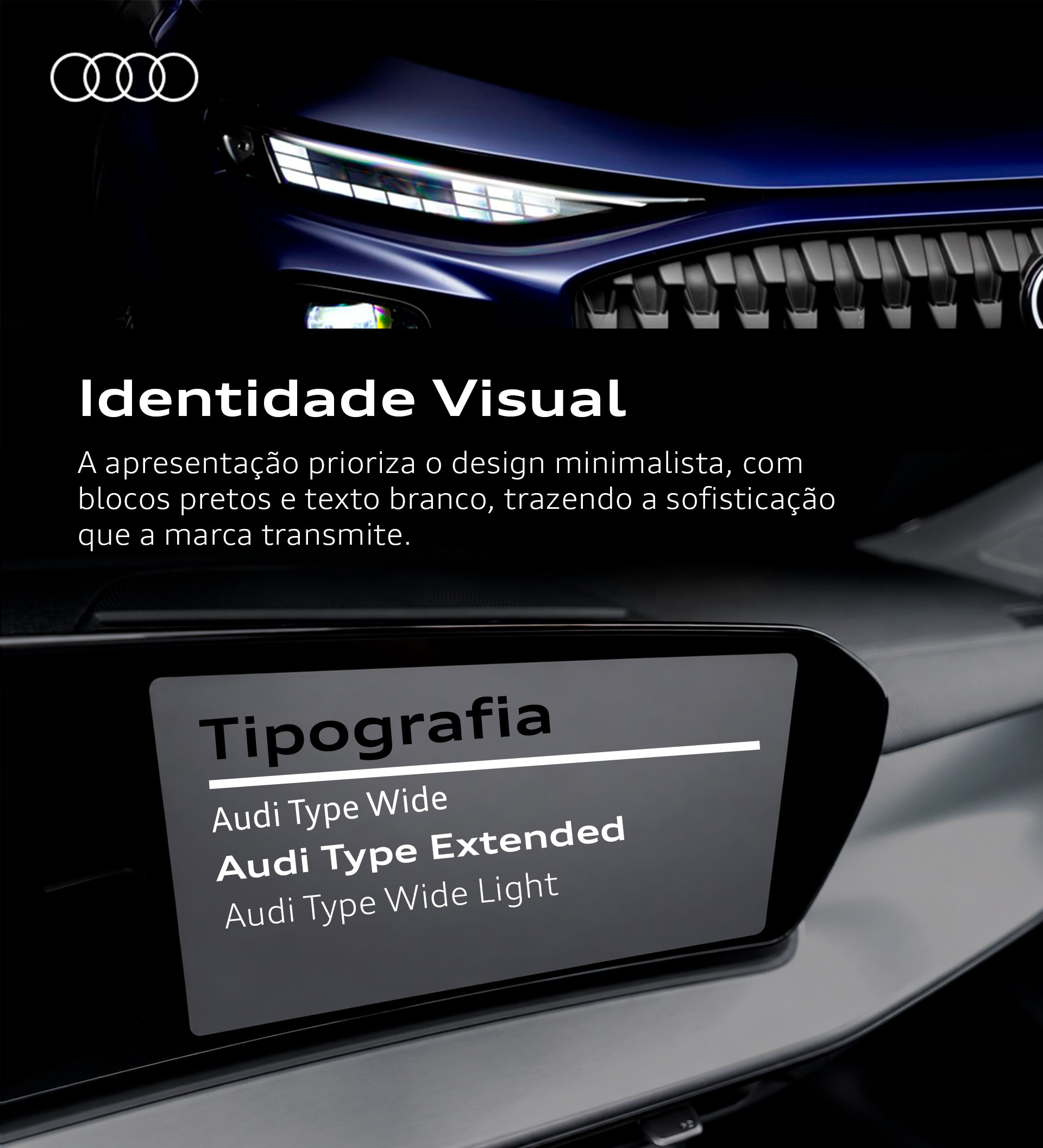 Audi - Lançamento Novo Q3, identidade visual