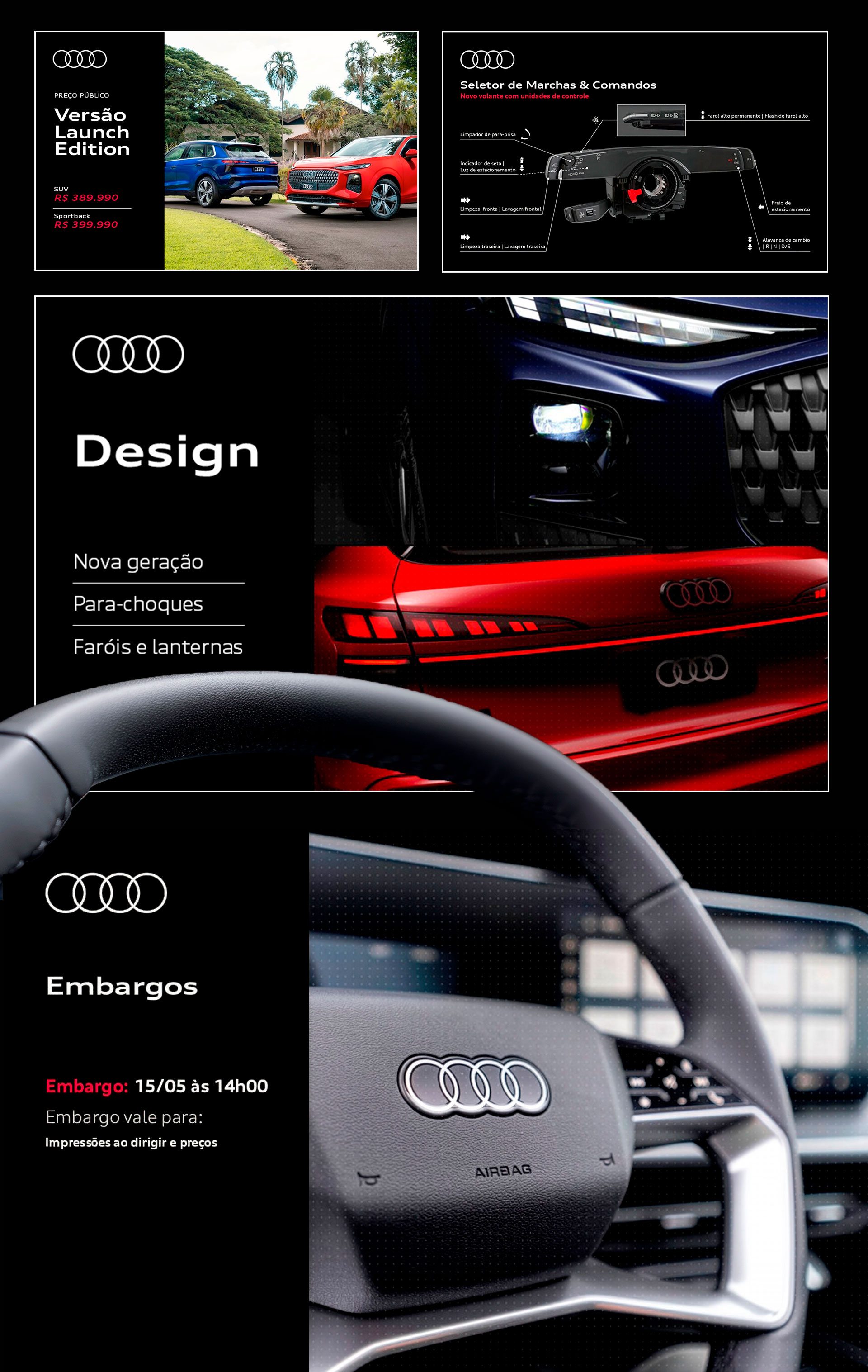 Audi - Lançamento Novo Q3, slides da apresentação 2