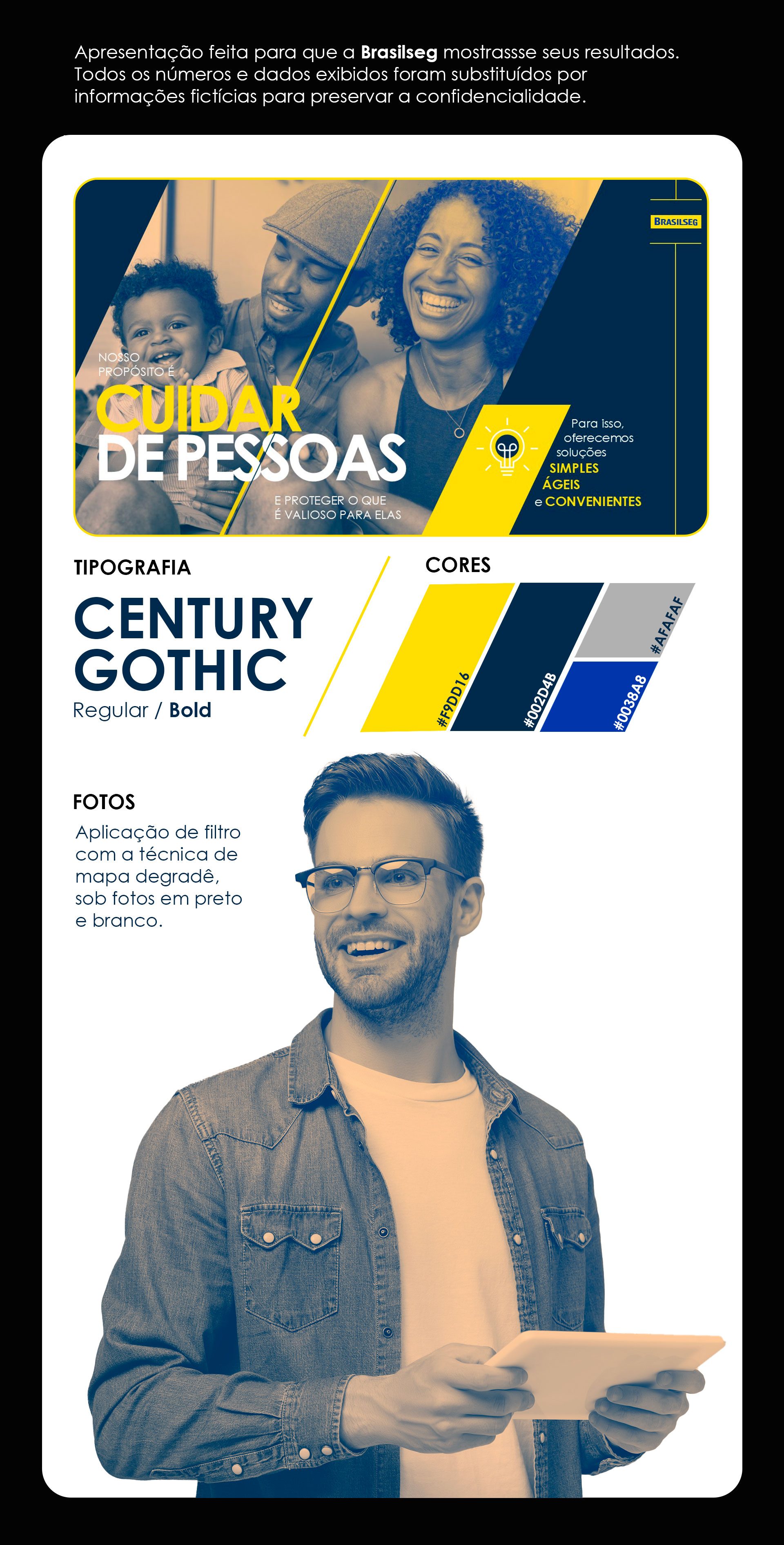 Brasilseg - Apresentação Institucional, identidade visual