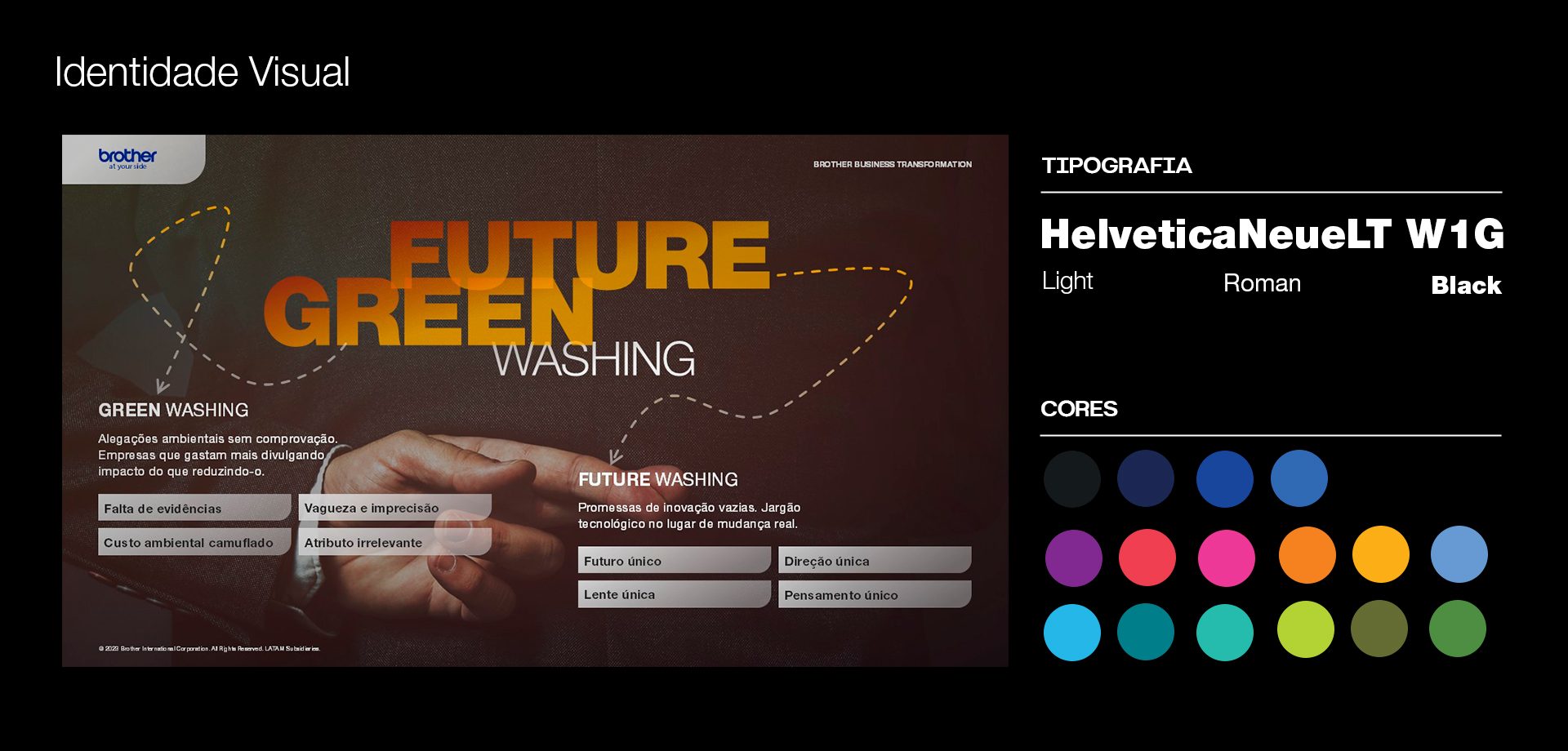 Brother - Business Transformation, identidade visual