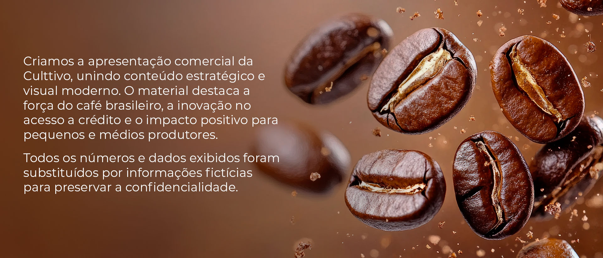 Culttivo - Apresentação Comercial, texto de apresentação do projeto