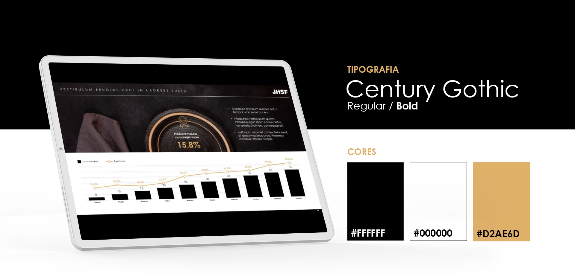 JHSF - Resultados, identidade visual