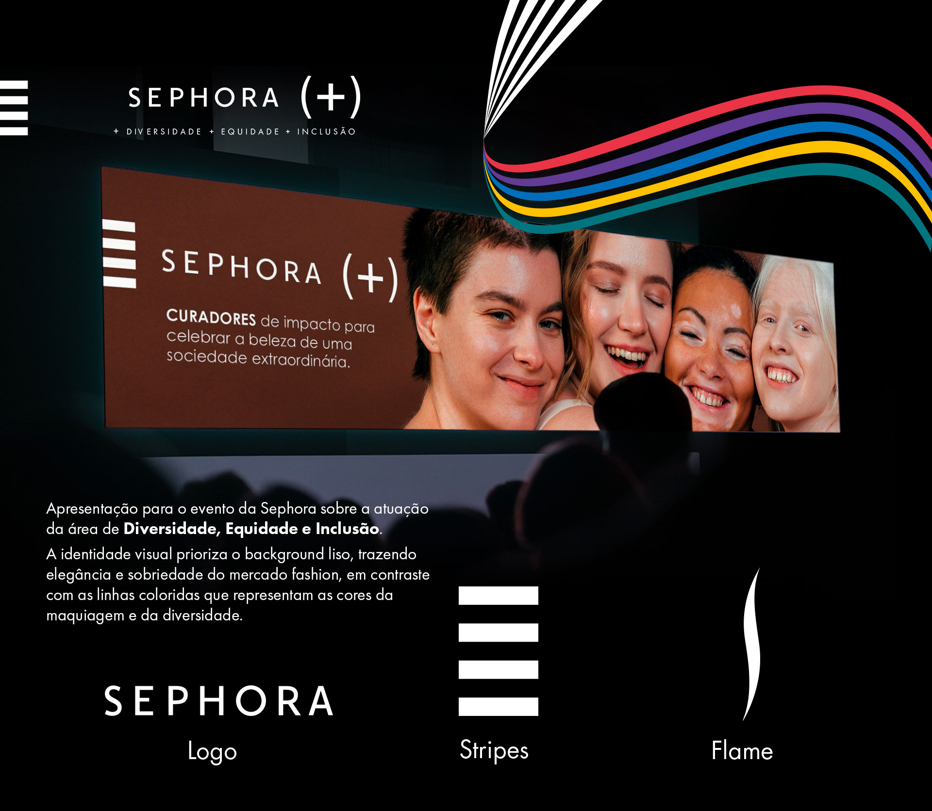 Sephora - Evento DE&I, capa do case