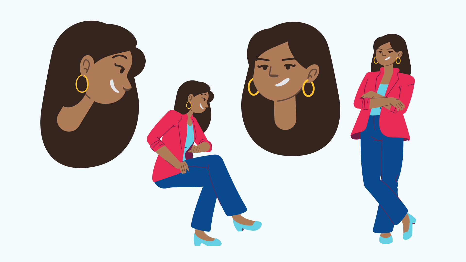 Brink's - Carreiras que Inspiram, personagens