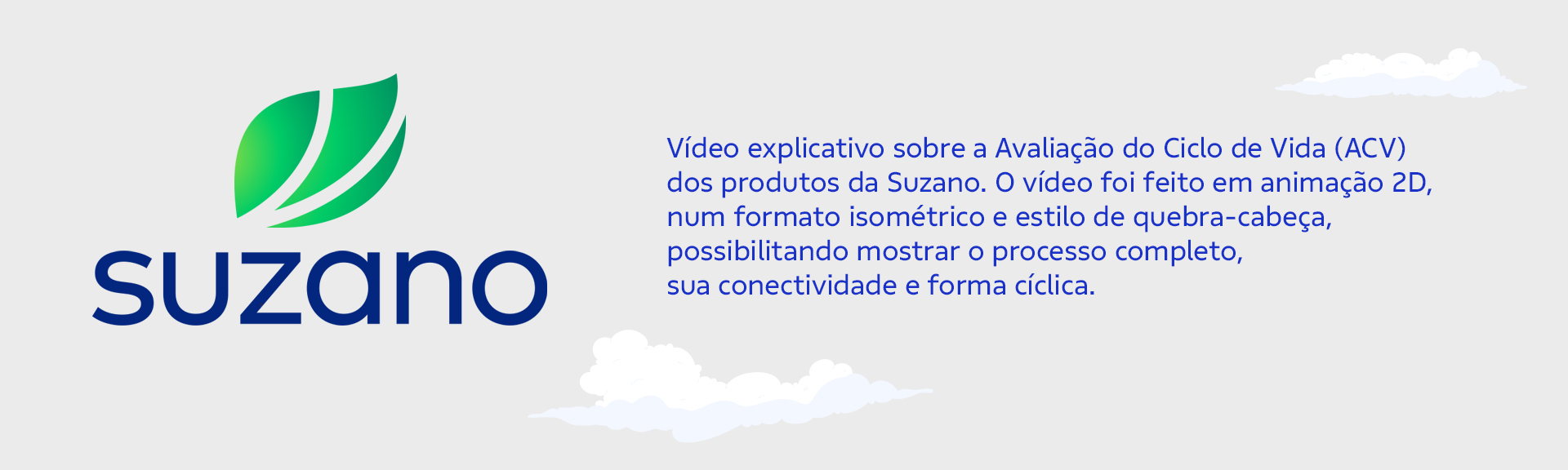 Suzano - Life Cycle Assessment, texto de apresentação do projeto
